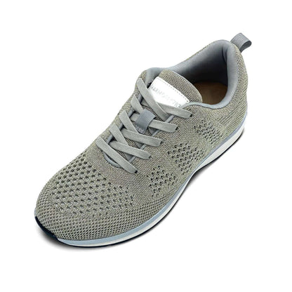 Pamela Lace-Up Grounding Shoes • Platinum Knit