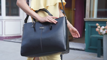 Julia Rustic Vegan Leather Weekender Duffel Bag