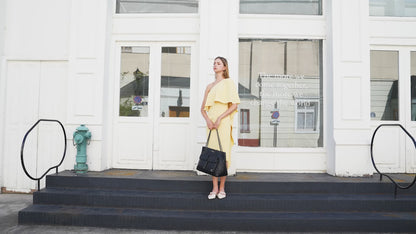 Diana Quilted Vegan Leather Weekender Duffel Bag