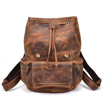 The Hagen Backpack | Vintage Leather Backpack