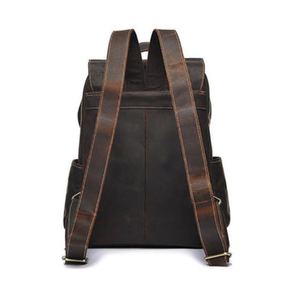 The Helka Backpack | Genuine Vintage Leather Backpack