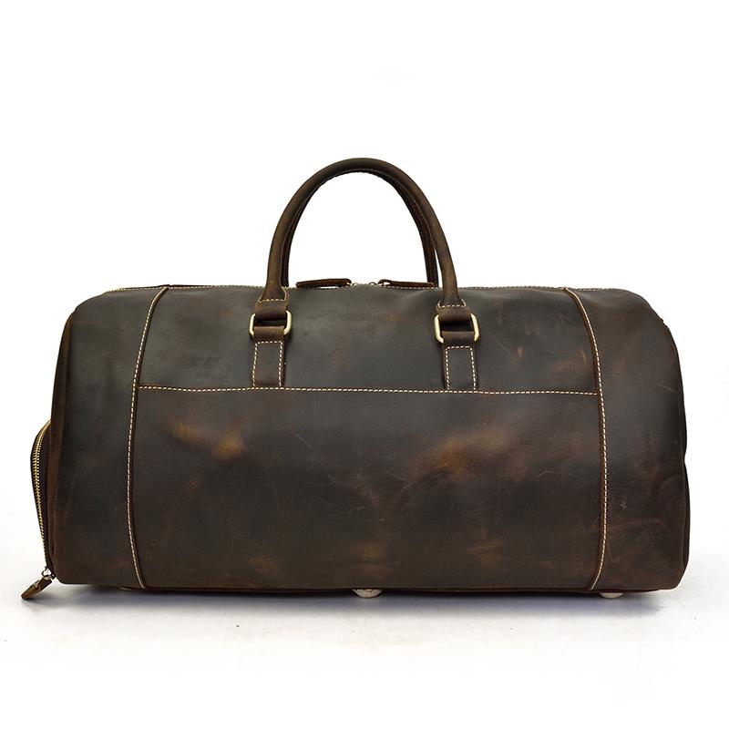 The Bard Weekender | Handmade Leather Duffle Bag