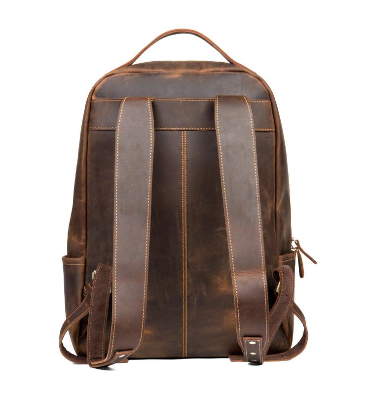 The Vernon Backpack | Genuine Vintage Leather Minimalist Backpack