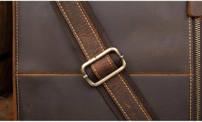 The Viggo Briefcase | Genuine Leather Messenger Bag