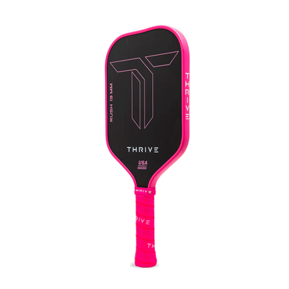 RUSH 13  SINGLES (PINK)  Includes custom weight card, paddle cover, paddle eraser, and lead weights.
