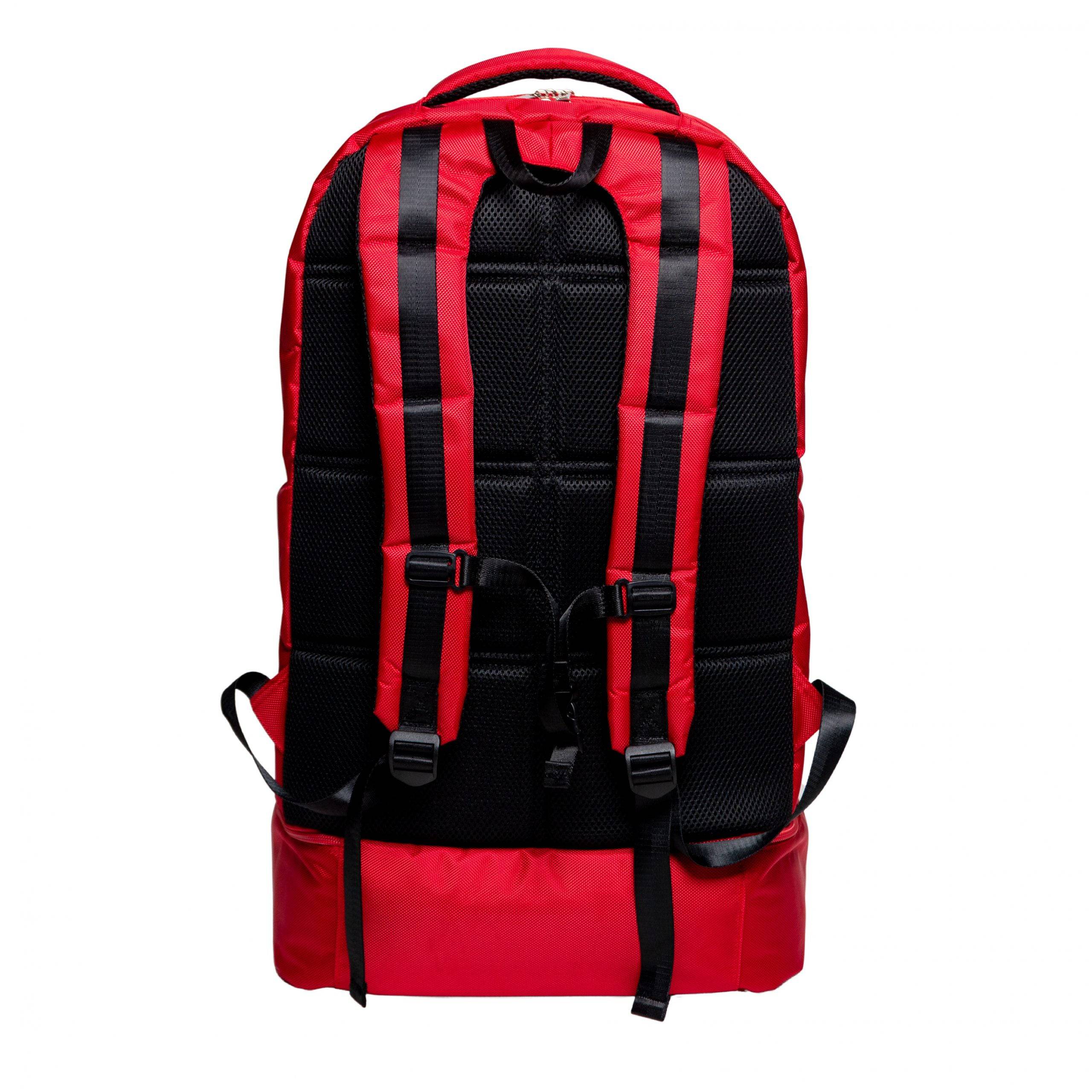 Red Polyester Signature Bag