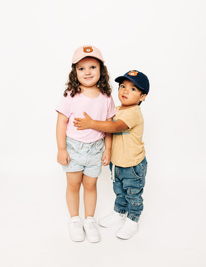 Teddy Bear Patch Baseball Hat