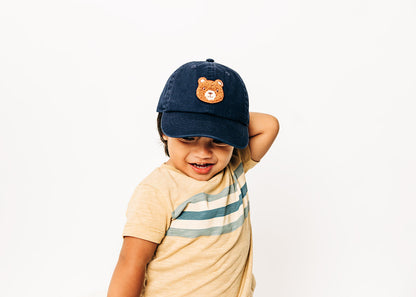 Teddy Bear Patch Baseball Hat