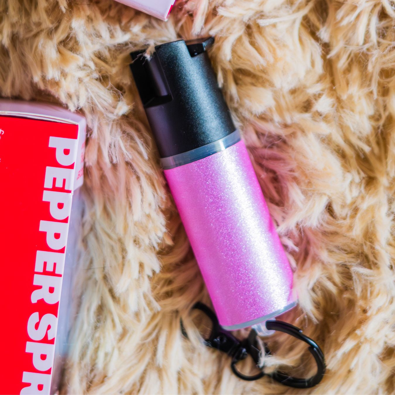 Pepper Spray + Keychain
