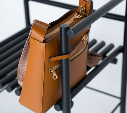 Thafael Crossbody Travel Bag – Anti-Theft, Vegan Cactus Leather (Limited Edition)