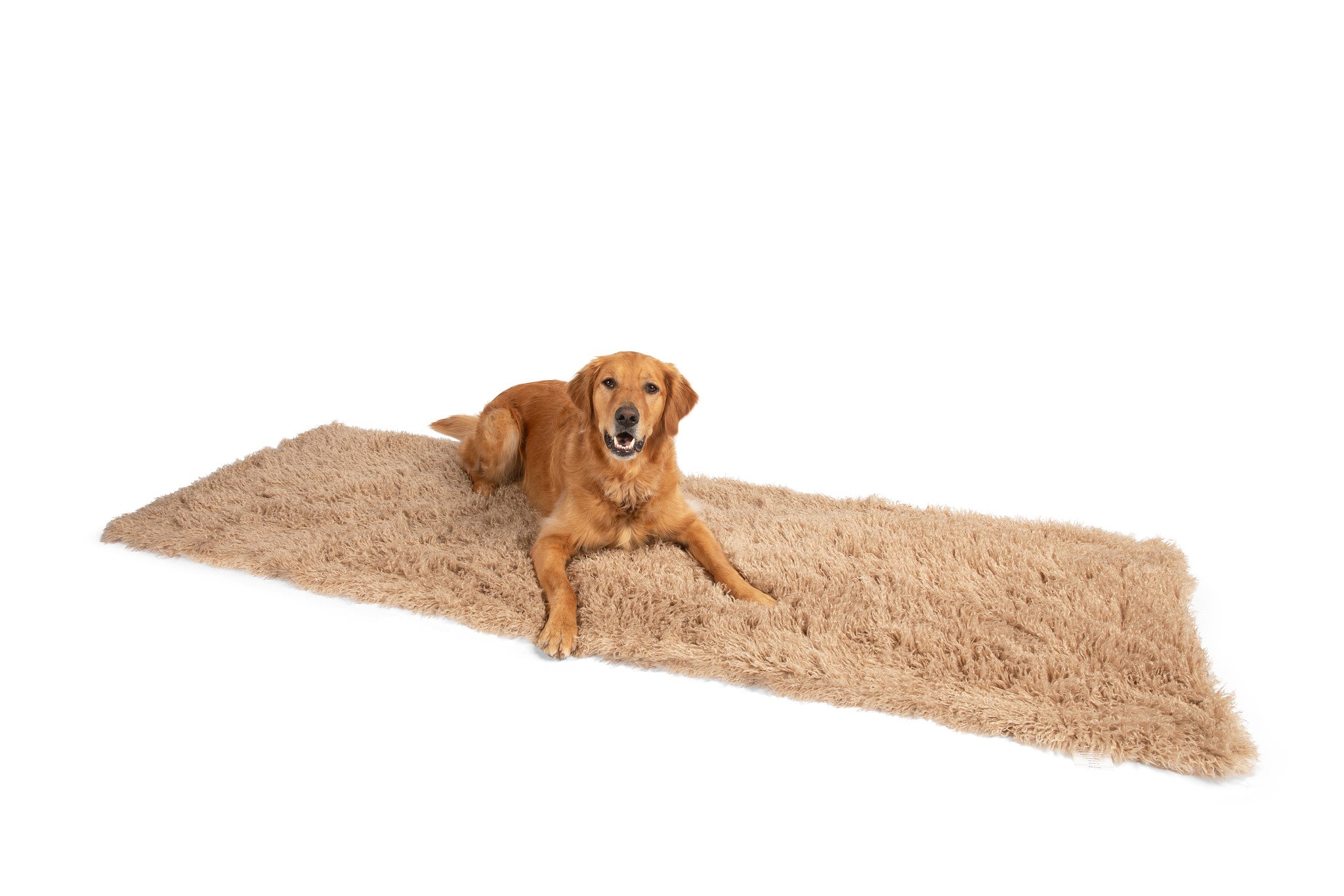 PupProtector™ Luxe Waterproof Bed Runner - Plush Sheep Tan