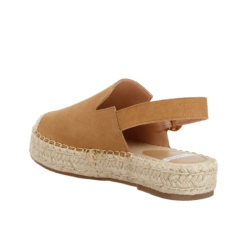 Affie Suede Slingback Strap Espadrilles