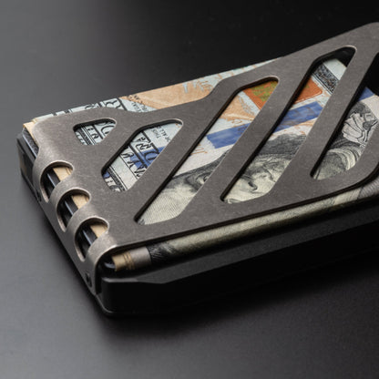 SK1 SLIDE KICK WALLET WITH TITANIUM MONEY CLIP