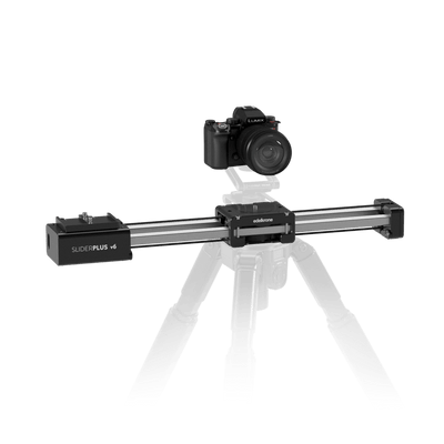 Camera SliderPLUS v6 with a Built-in Motor, HyperAxial Support
