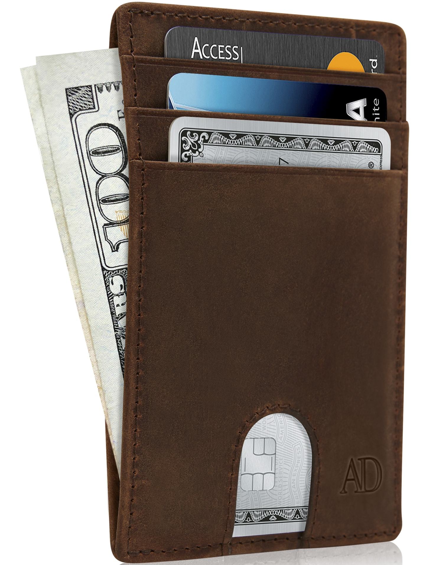 Slim RFID Leather Cardholder