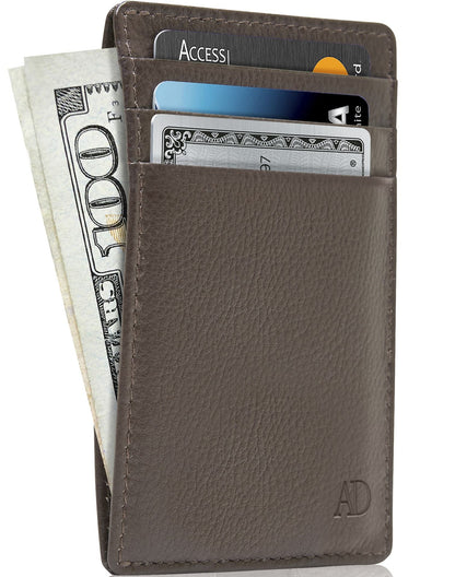 Leather RFID Minimalist Card Holder