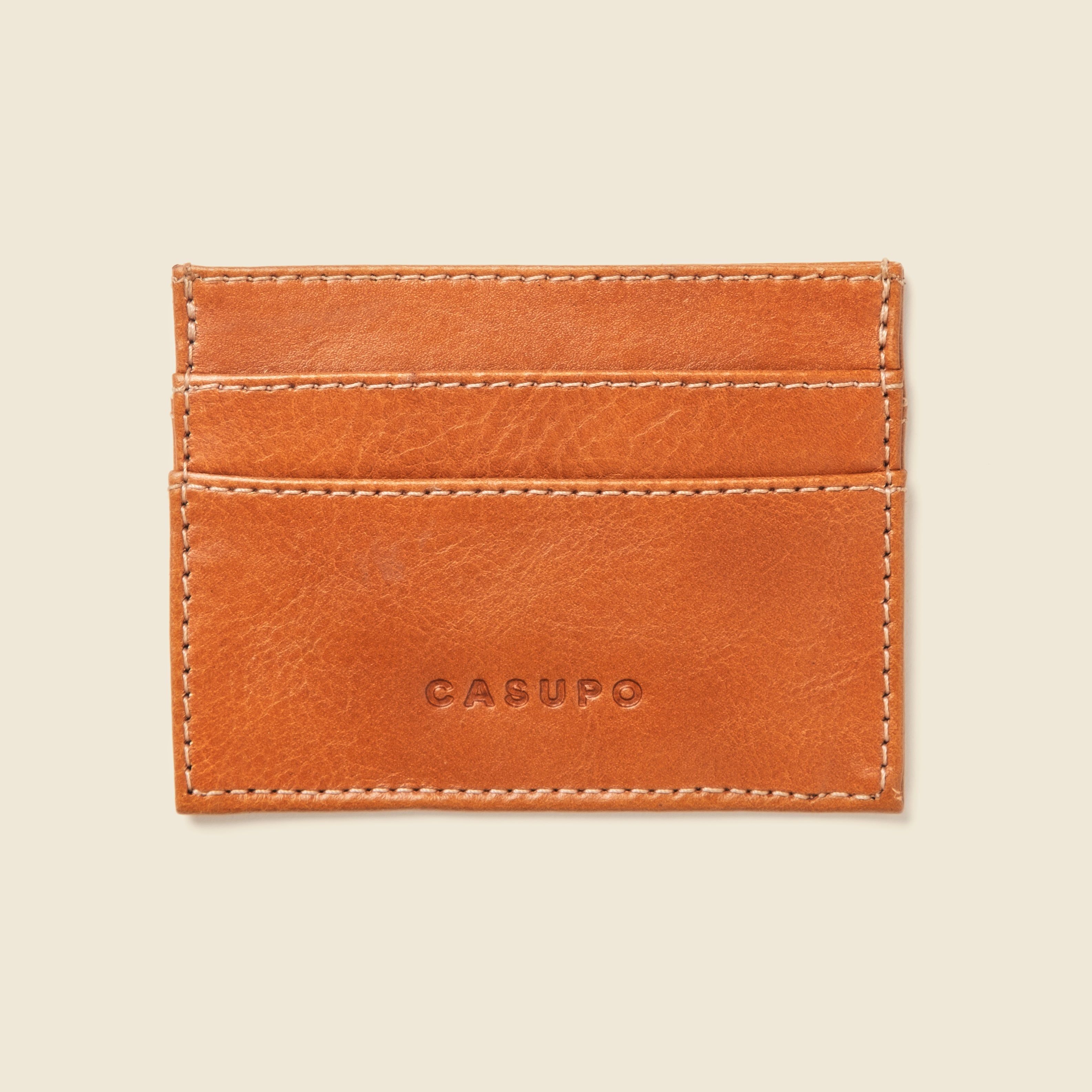 Slim Card Holder Wallet - Natural