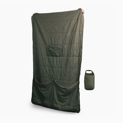 Layover™ Travel Blanket - Insulated & Packable | Spruce