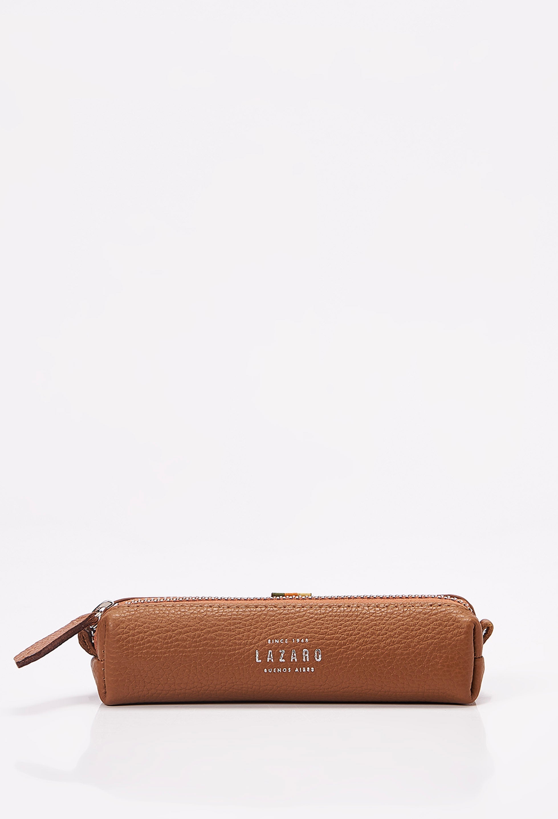 Tan Leather Pencil Case