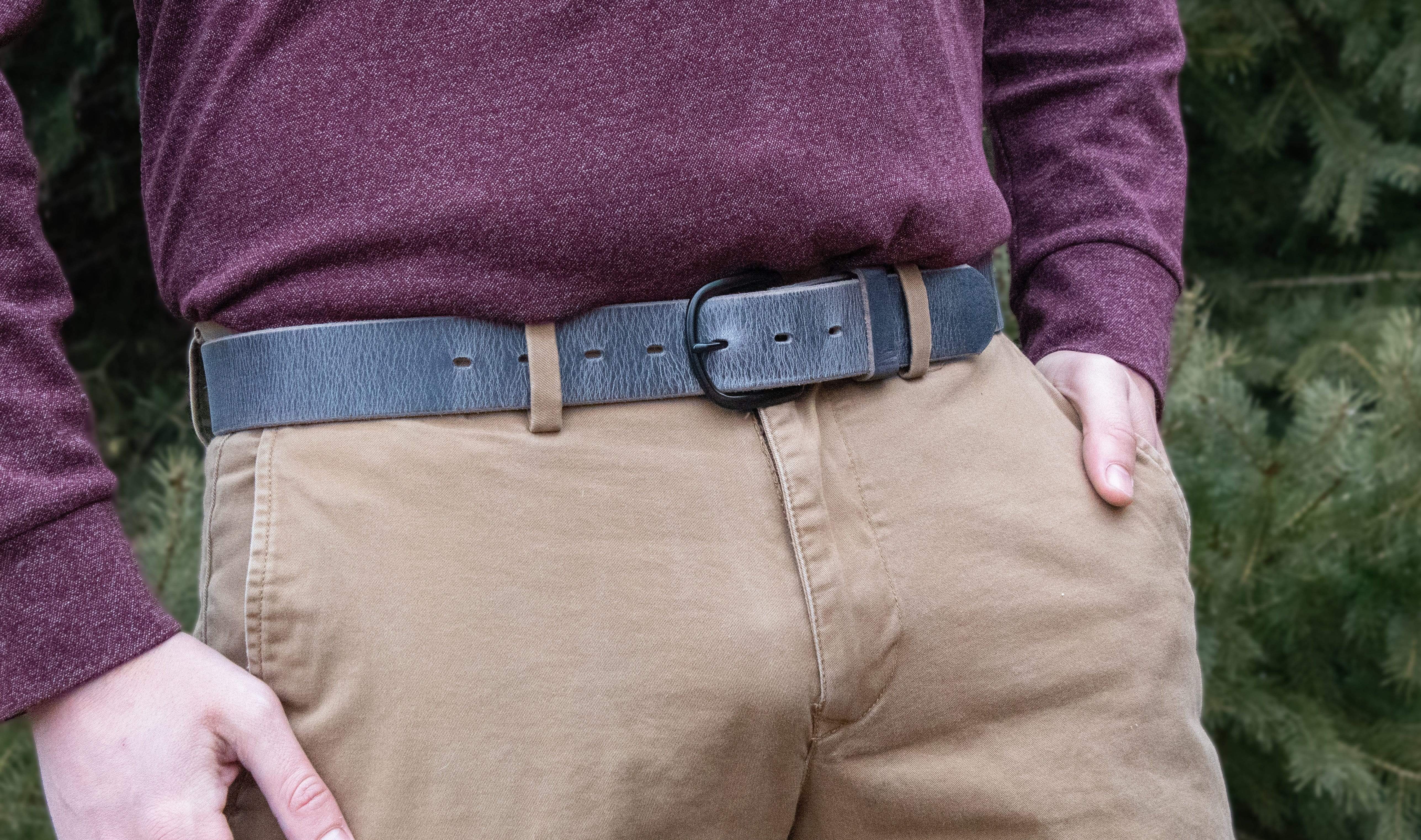 The Bootlegger Leather Belt