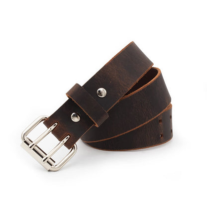 The Double Down Belt Rustic Leather Belt