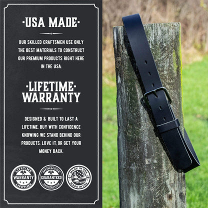 The Journeyman Leather Belt