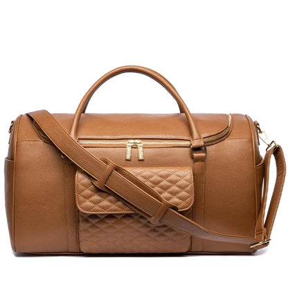 Monaco Travel Bag | Caramel Brown