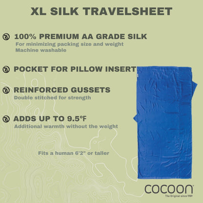 Travelsheet Silk XL