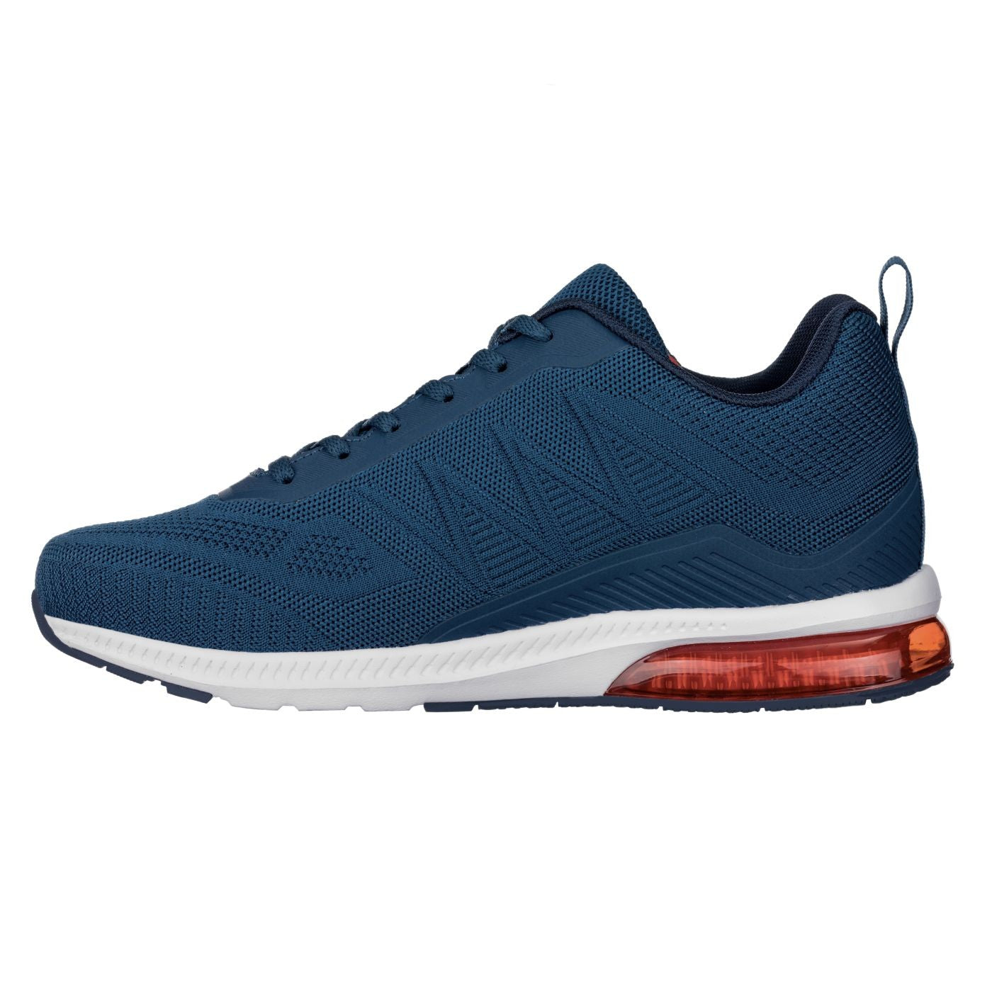 Q230 - 2.4 Inches Taller (Navy/Red) - Super Lightweight Men's Sneakers