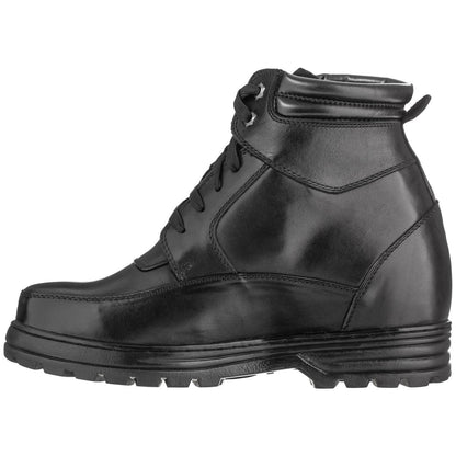 K881801 - Military-Style Leather Men's Boots - 5.2 Inches