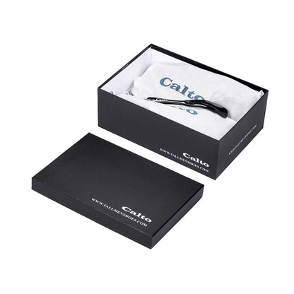 K0082 - 2.5 Inches Taller (Dark Blue/White) - Men's Sneakers