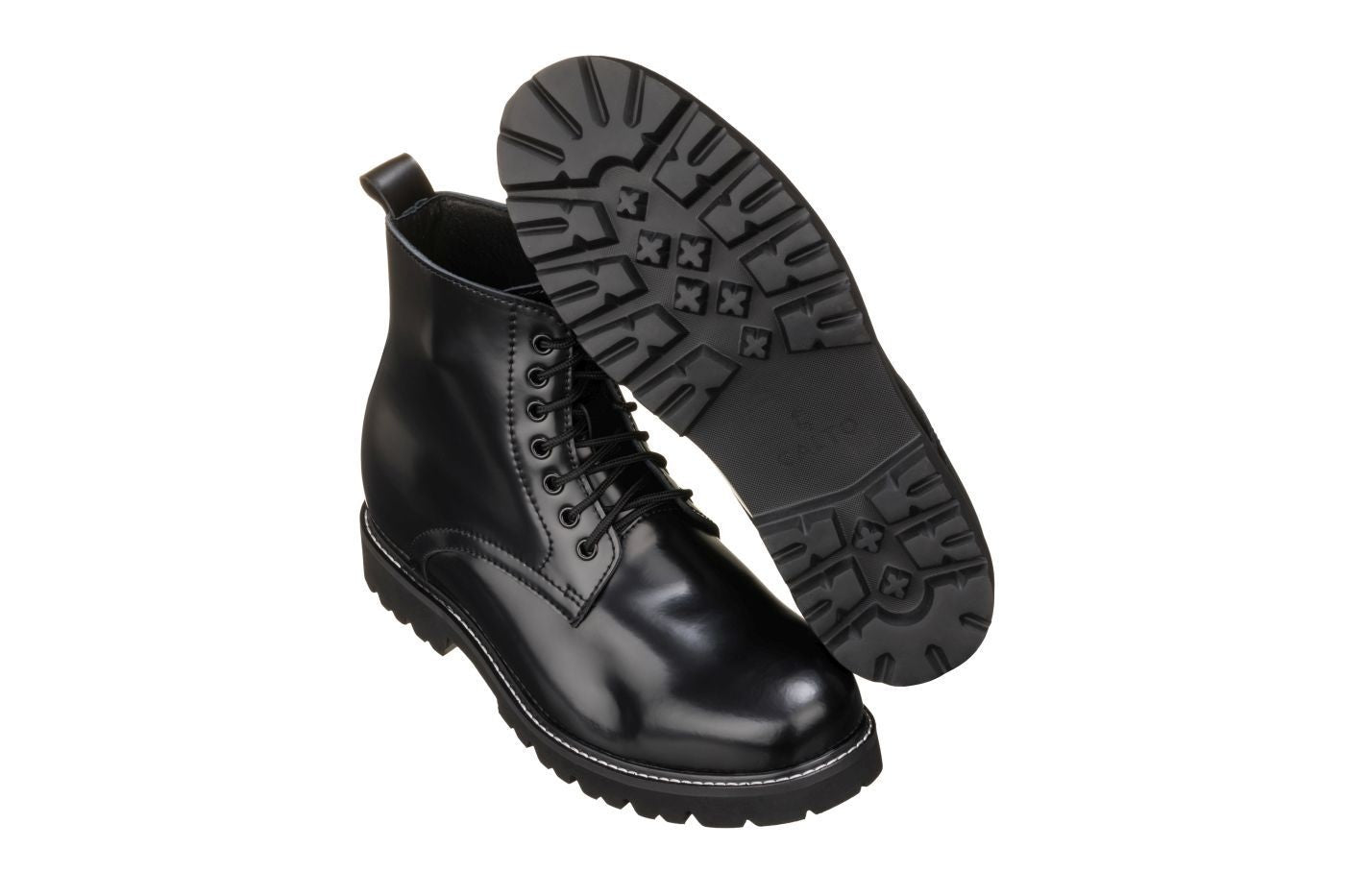 K8710 - 3.3 Inches Taller (Black) - Men's Boots