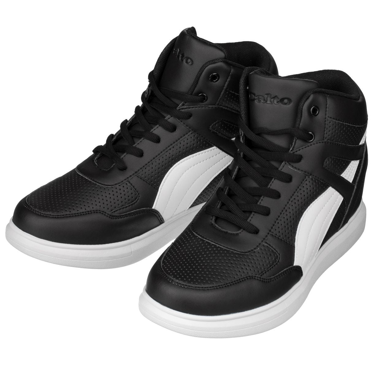 H71901 - High-Top Sneaker Elevator Men's Shoes - 3.8 Inches