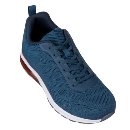 Q230 - 2.4 Inches Taller (Navy/Red) - Super Lightweight Men's Sneakers