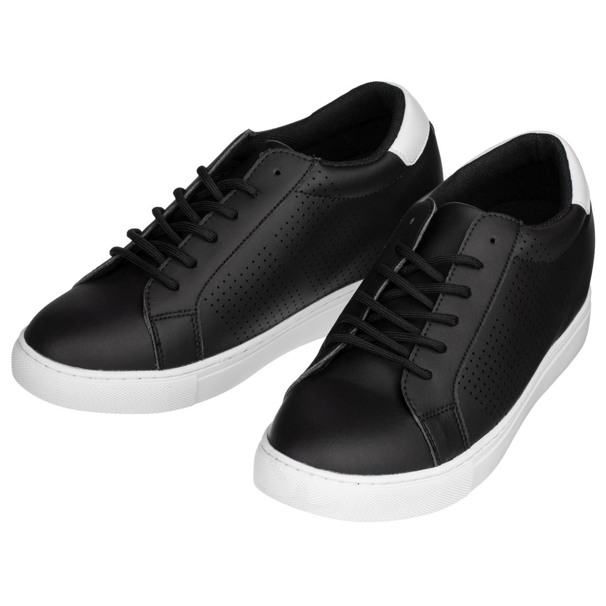 H0831 - 2.6 Inches Taller (Black) - Lightweight Men's Sneakers