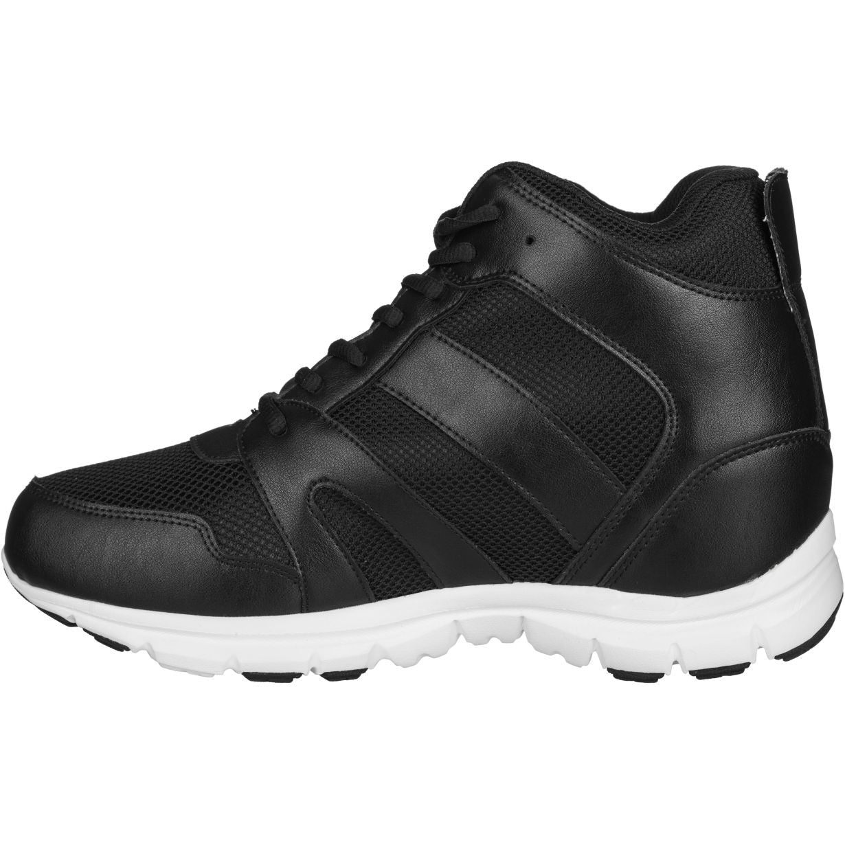 G3330 - 4-Inch Taller Men's Black Elevator Sneakers