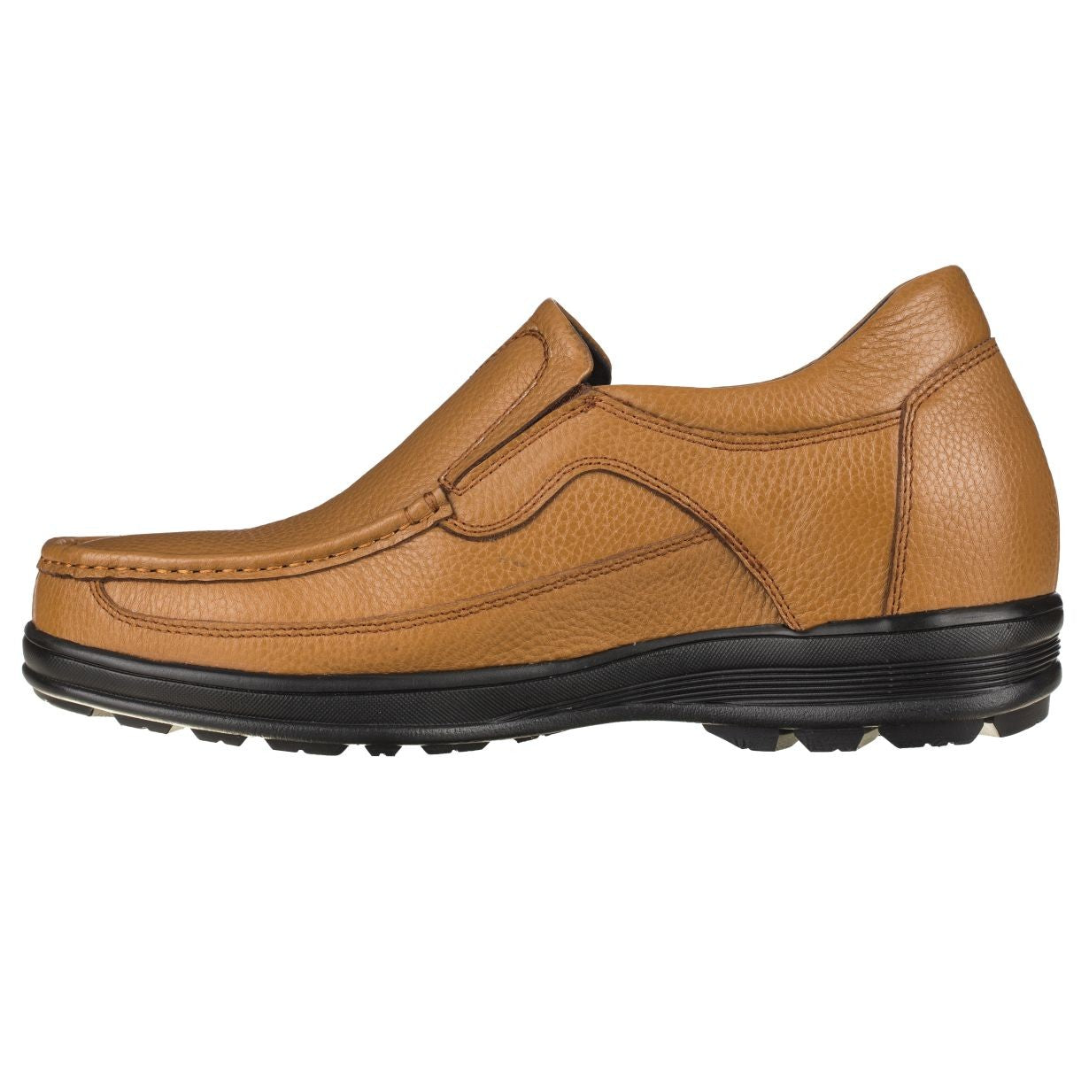 G1829 - 3.2 Inches Taller (Tan Brown) - Lightweight Men's Sneakers