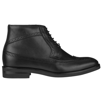 S27001 - 3.2 Inches Taller (Black) - Lightweight Men's Boots