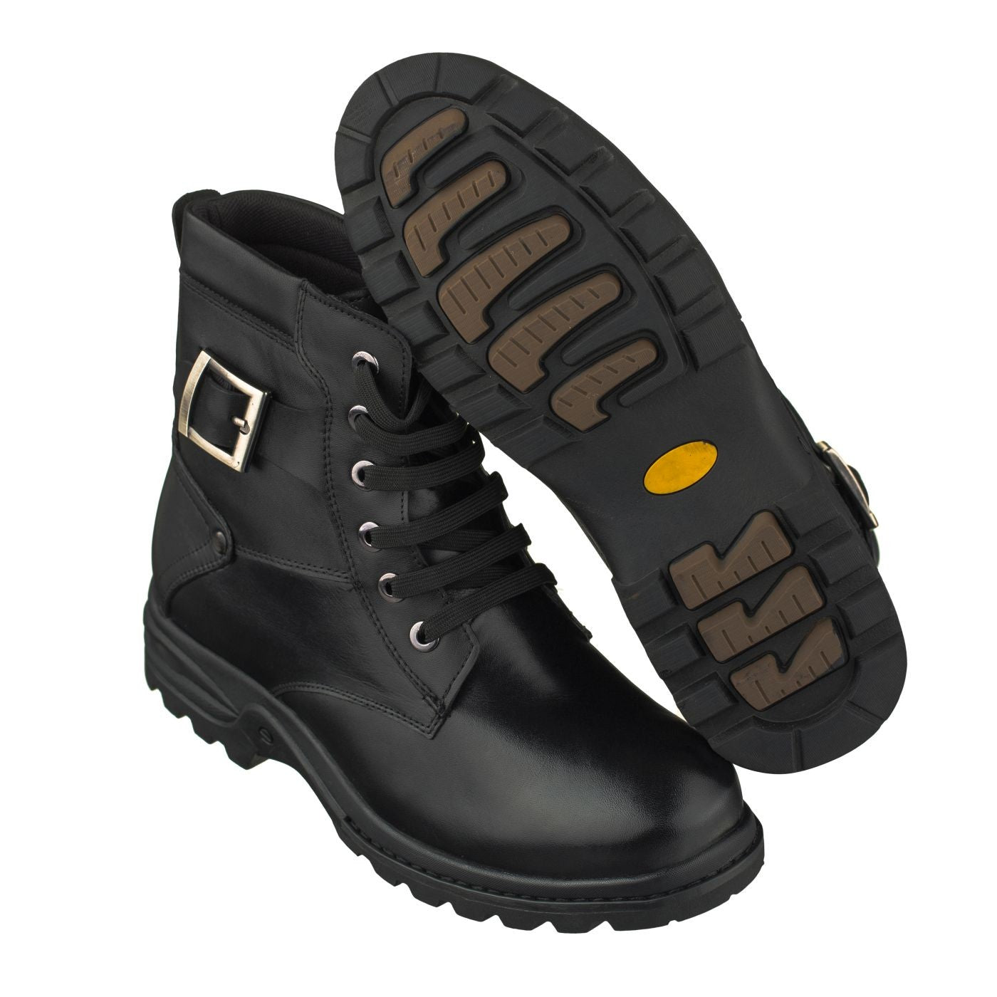 T14002 - 3.2 Inches Taller (Black) - Men's Boots