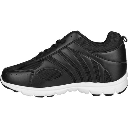 G3304 - 3 Inches Taller (Black) - Super Lightweight Men's Sneakers