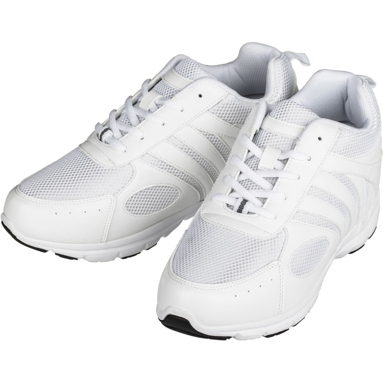 G3303 - Light White Elevator Men's Sneakers - Three Inches