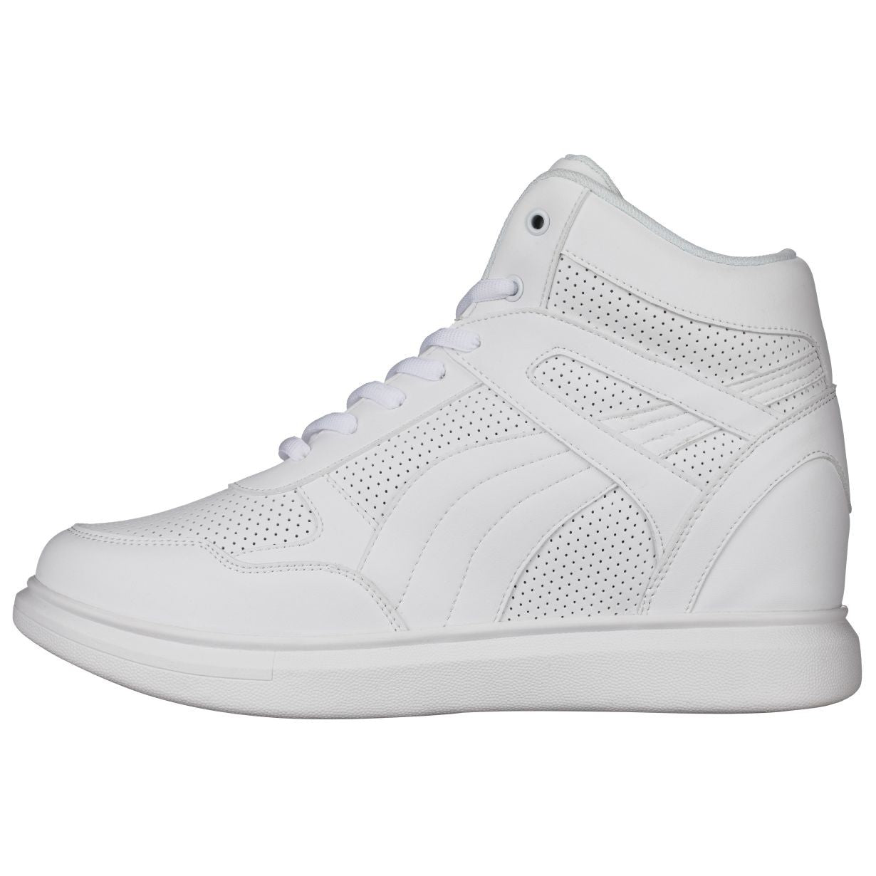H71904 - 3.8 Inches Taller (White) - Men's Sneakers