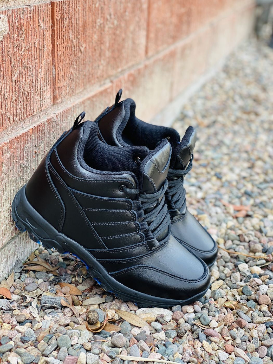FD003 - 4.5 Inches Taller (Black) - Lightweight Men's Sneakers