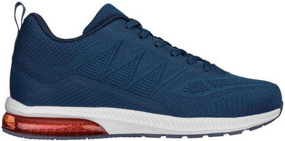 Q230 - 2.4 Inches Taller (Navy/Red) - Super Lightweight Men's Sneakers