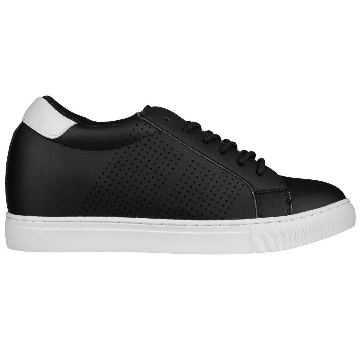 H0831 - 2.6 Inches Taller (Black) - Lightweight Men's Sneakers