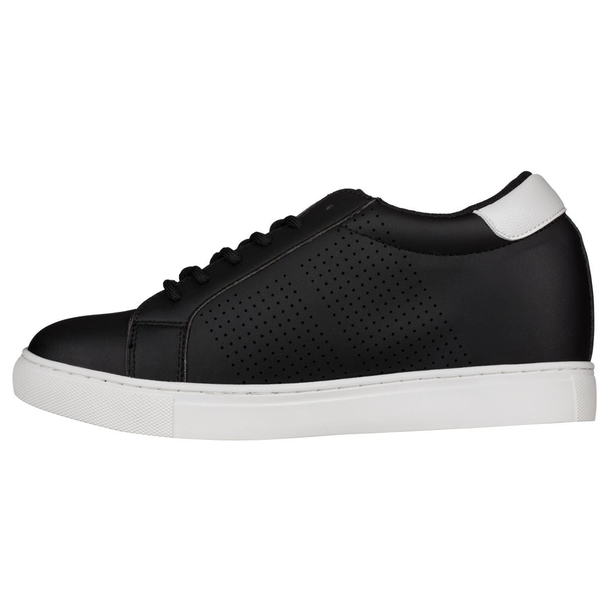 H0831 - 2.6 Inches Taller (Black) - Lightweight Men's Sneakers