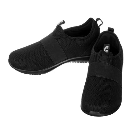 Q120 - 2.1 Inches Taller (Black) - Ultra Feather Lightweight Men's Sneakers