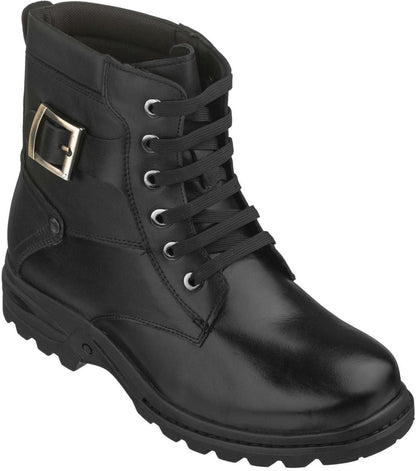 T14002 - 3.2 Inches Taller (Black) - Men's Boots