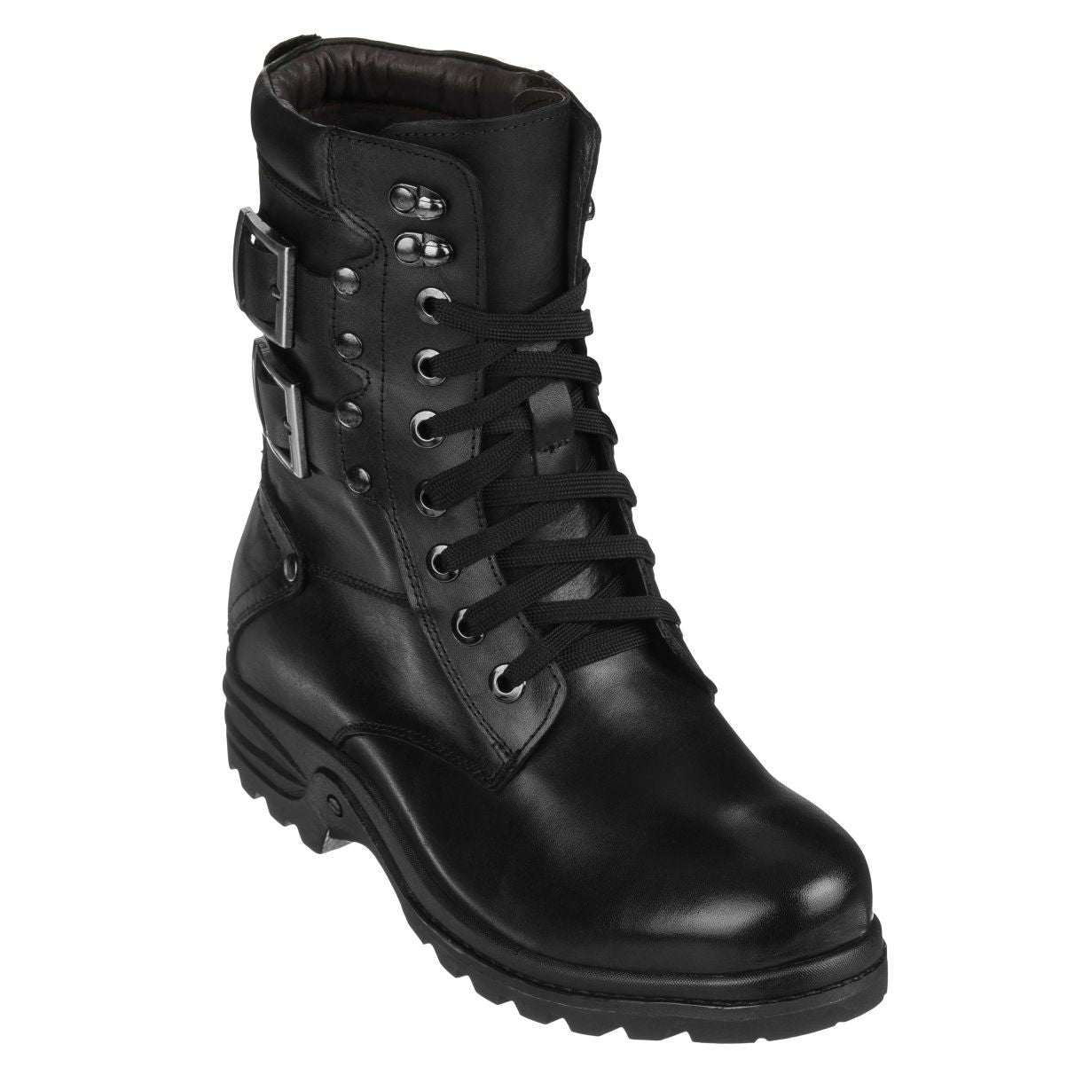 K512666 - 3.1 Inches Taller (Black) - Men's Boots