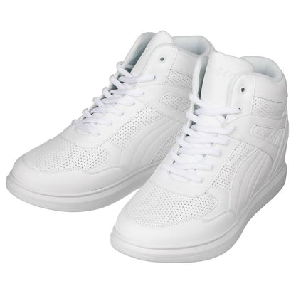 H71904 - 3.8 Inches Taller (White) - Men's Sneakers